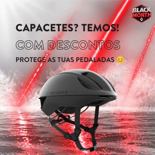 SCOTT BLACK MONTH CAPACETES