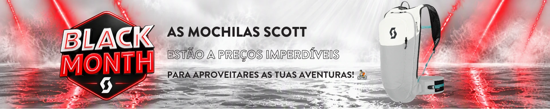 SCOTT BLACK MONTH MOCHILAS