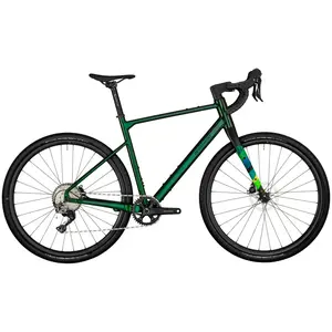 A Bicicleta Bergamont Grandurance 8 tem Quadro em Alumínio, Forqueta BGM Allroad Carbono, Shimano GRX 1X11VL e Travões Shimano GRX hidráulicos.