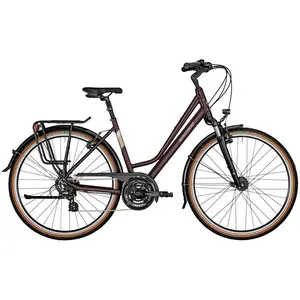 A Bicicleta Bergamont Horizon 3 Amsterdam tem Quadro em Alumínio, Forqueta Suntour NEX P, Shimano 3X8VL e Travão Tektro V-brake.