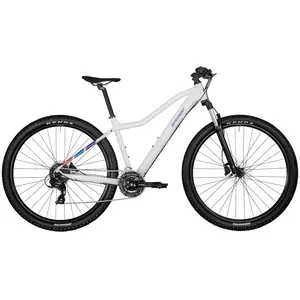 A Bicicleta Bergamont Revox 3 Fmn tem Quadro em Alumínio, Suntour XCE28 DS, Shimano 3x8VL e Travões Shimano hidráulicos BR-MT200.