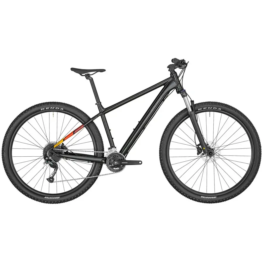 Conheça a Bicicleta Bergamont Revox 4 Black tem Quadro em Alumínio, Suntour XCT30 HLO DS, Shimano 2x9VL e Travões Shimano hidráulicos BR-MT200.