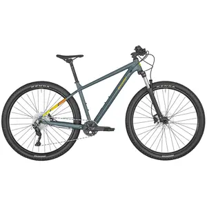A Bicicleta Bergamont Revox 6 CU tem Quadro em Alumínio, Suspensão Suntour XCM RL DS, Shimano Cues 1X10VL e Travões Shimano hidráulicos BR-MT200.