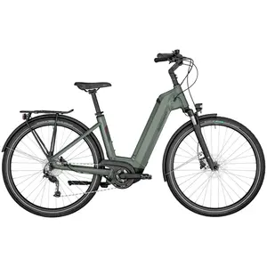 A Bicicleta Elétrica Bergamont E-Horizon Tour 5 Wave  tem Suspensão Suntour NEX E25, um motor Bosch Gen 3 Active Line Plus e uma bateria de 500 Wh.