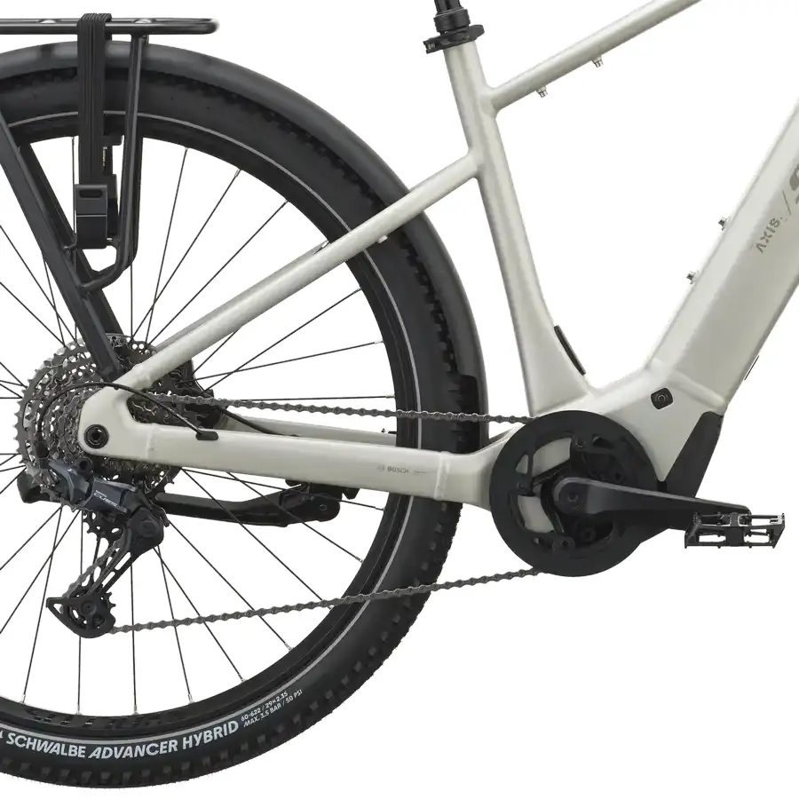 BICICLETA ELÉTRICA SCOTT AXIS 10 SCOTT AXIS 10: SUV elétrica para ir mais longe em passeios, deslocações e caminhos variados, com autonomia e conforto. Sensação fluida, simples e envolvente.