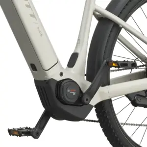 BICICLETA ELÉTRICA SCOTT AXIS 10 SCOTT AXIS 10: SUV elétrica para ir mais longe em passeios, deslocações e caminhos variados, com autonomia e conforto. Sensação fluida, simples e envolvente.
