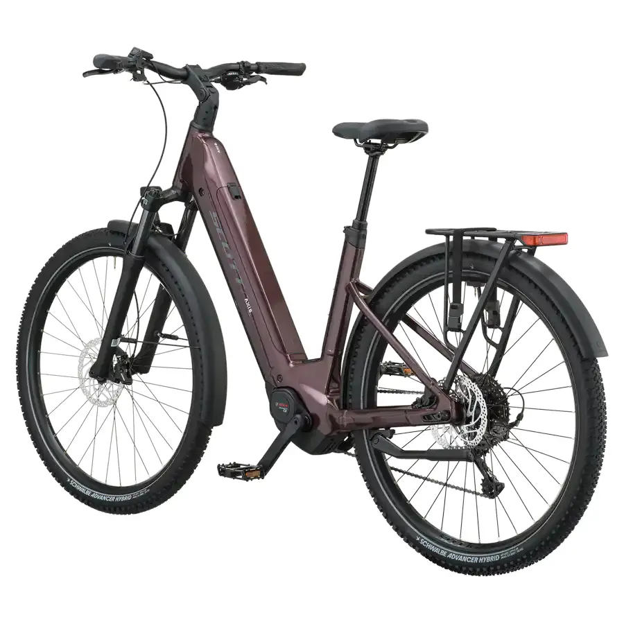 BICICLETA ELÉTRICA SCOTT AXIS 10 WAVE SCOTT AXIS 10 WAVE: SUV elétrica com foco em autonomia e conforto, para ir mais longe em passeios, deslocações e caminhos variados. Boa para pedalar mais vezes.