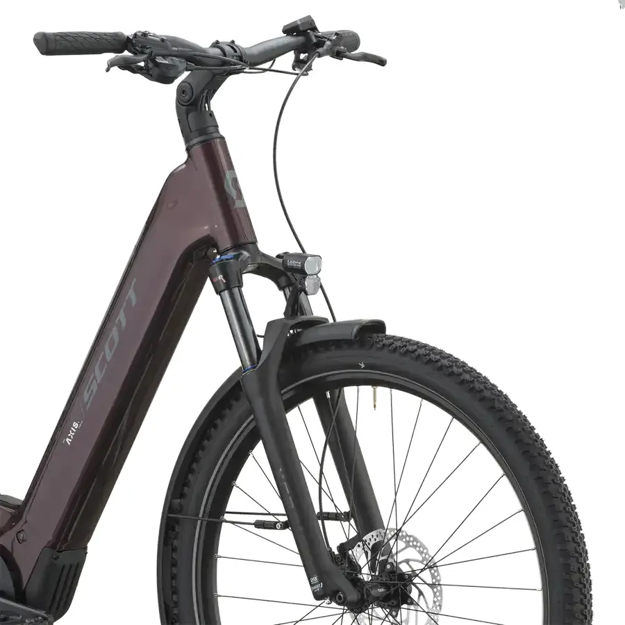 BICICLETA ELÉTRICA SCOTT AXIS 10 WAVE SCOTT AXIS 10 WAVE: SUV elétrica com foco em autonomia e conforto, para ir mais longe em passeios, deslocações e caminhos variados. Boa para pedalar mais vezes.