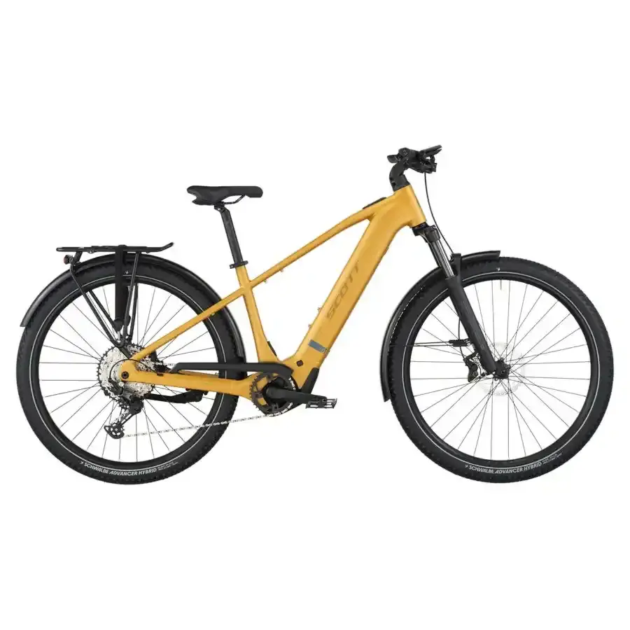 Descubra a Bicicleta Elétrica SCOTT Axis 20 está equipada com o mais recente motor Bosch Performance CX e bateria de 600 Wh.
