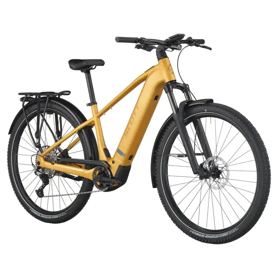 Descubra a Bicicleta Elétrica SCOTT Axis 20 está equipada com o mais recente motor Bosch Performance CX e bateria de 600 Wh.