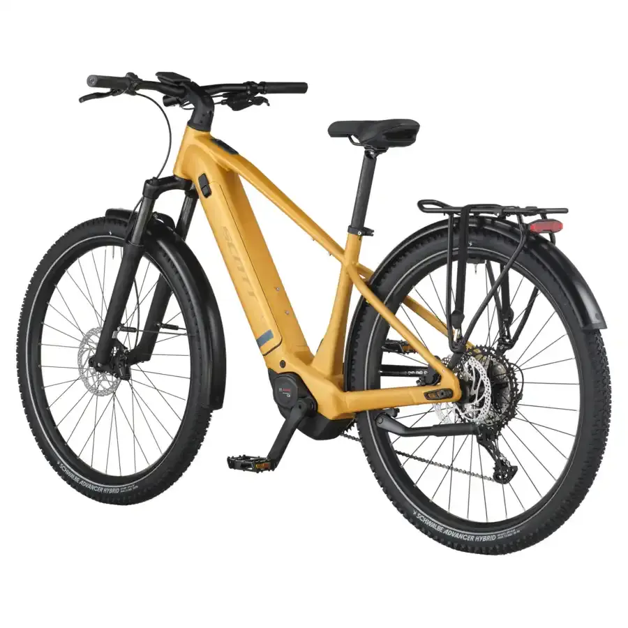 Descubra a Bicicleta Elétrica SCOTT Axis 20 está equipada com o mais recente motor Bosch Performance CX e bateria de 600 Wh.