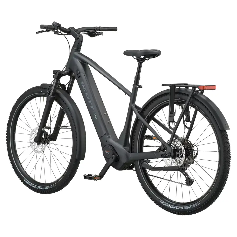 BICICLETA ELÉTRICA SCOTT AXIS 20 SCOTT AXIS 20: SUV elétrica para ir mais longe em passeios, deslocações e caminhos variados, com autonomia e conforto. Sensação fluida, simples e envolvente.