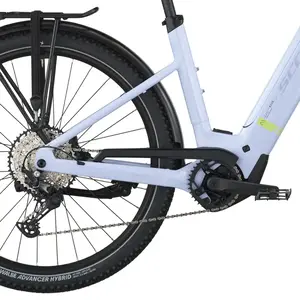 A Bicicleta Elétrica SCOTT Axis 20 WAVE está equipada com o mais recente motor Bosch Performance CX e bateria de 600 Wh.