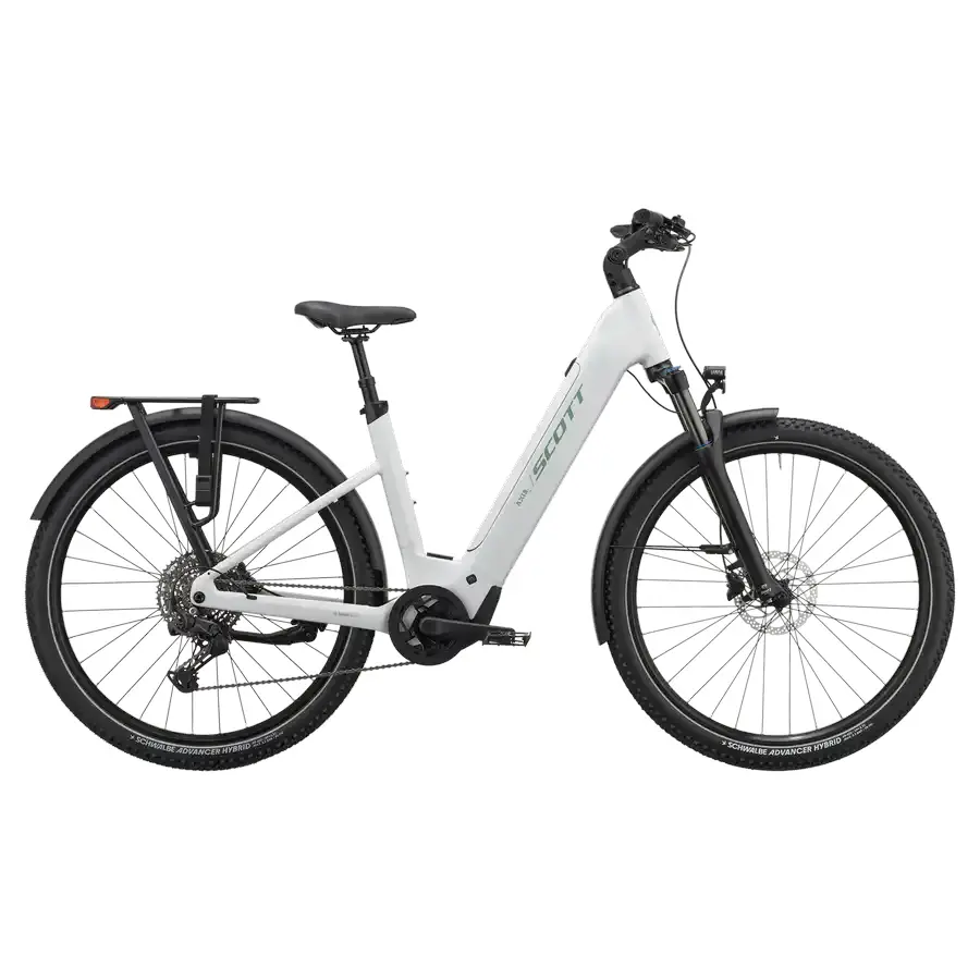 SCOTT AXIS 20 WAVE: SUV elétrica com foco em autonomia e conforto, para ir mais longe em passeios, deslocações e caminhos variados. Boa para pedalar mais vezes.