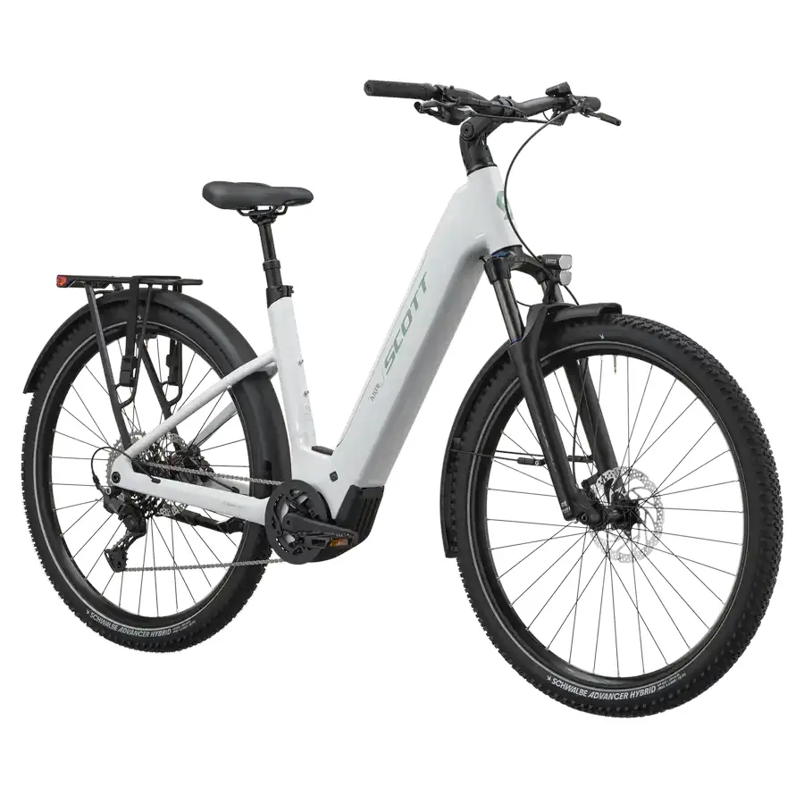 SCOTT AXIS 20 WAVE: SUV elétrica com foco em autonomia e conforto, para ir mais longe em passeios, deslocações e caminhos variados. Boa para pedalar mais vezes.