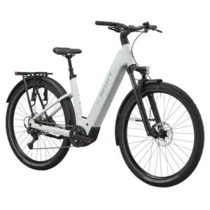 SCOTT AXIS 20 WAVE: SUV elétrica com foco em autonomia e conforto, para ir mais longe em passeios, deslocações e caminhos variados. Boa para pedalar mais vezes.