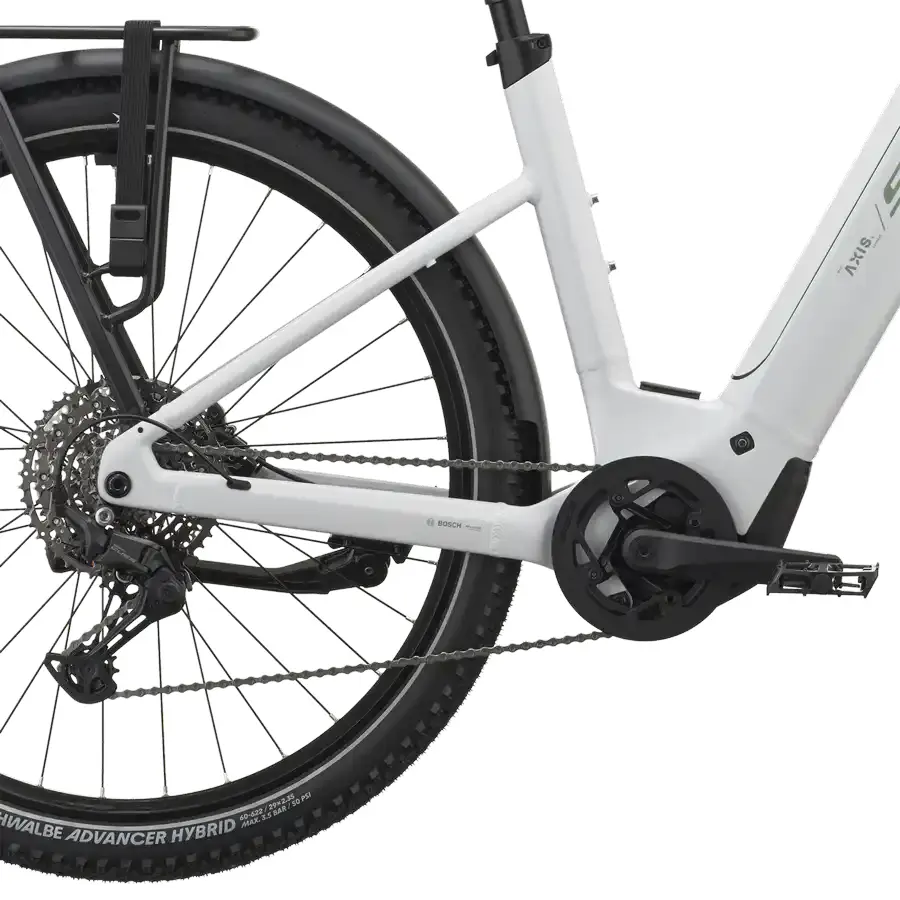 SCOTT AXIS 20 WAVE: SUV elétrica com foco em autonomia e conforto, para ir mais longe em passeios, deslocações e caminhos variados. Boa para pedalar mais vezes.