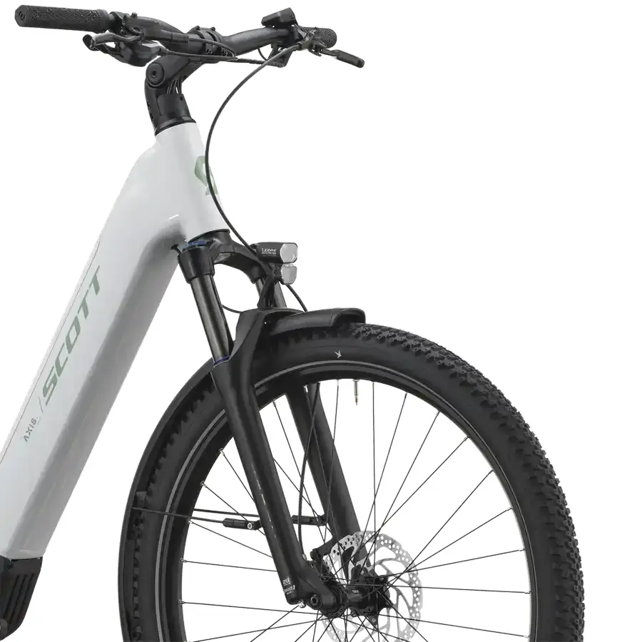 SCOTT AXIS 20 WAVE: SUV elétrica com foco em autonomia e conforto, para ir mais longe em passeios, deslocações e caminhos variados. Boa para pedalar mais vezes.