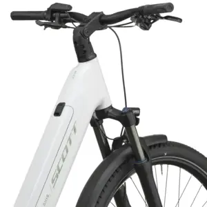 SCOTT AXIS 20 WAVE: SUV elétrica com foco em autonomia e conforto, para ir mais longe em passeios, deslocações e caminhos variados. Boa para pedalar mais vezes.