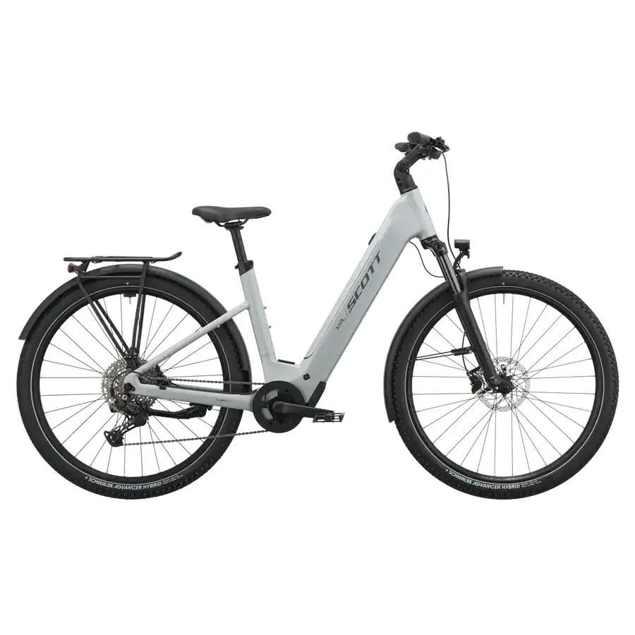 SCOTT AXIS 30 WAVE: SUV elétrica com foco em autonomia e conforto, para ir mais longe em passeios, deslocações e caminhos variados. Boa para pedalar mais vezes.