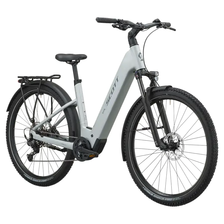 SCOTT AXIS 30 WAVE: SUV elétrica com foco em autonomia e conforto, para ir mais longe em passeios, deslocações e caminhos variados. Boa para pedalar mais vezes.