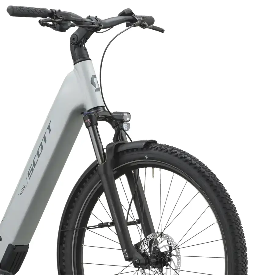 SCOTT AXIS 30 WAVE: SUV elétrica com foco em autonomia e conforto, para ir mais longe em passeios, deslocações e caminhos variados. Boa para pedalar mais vezes.