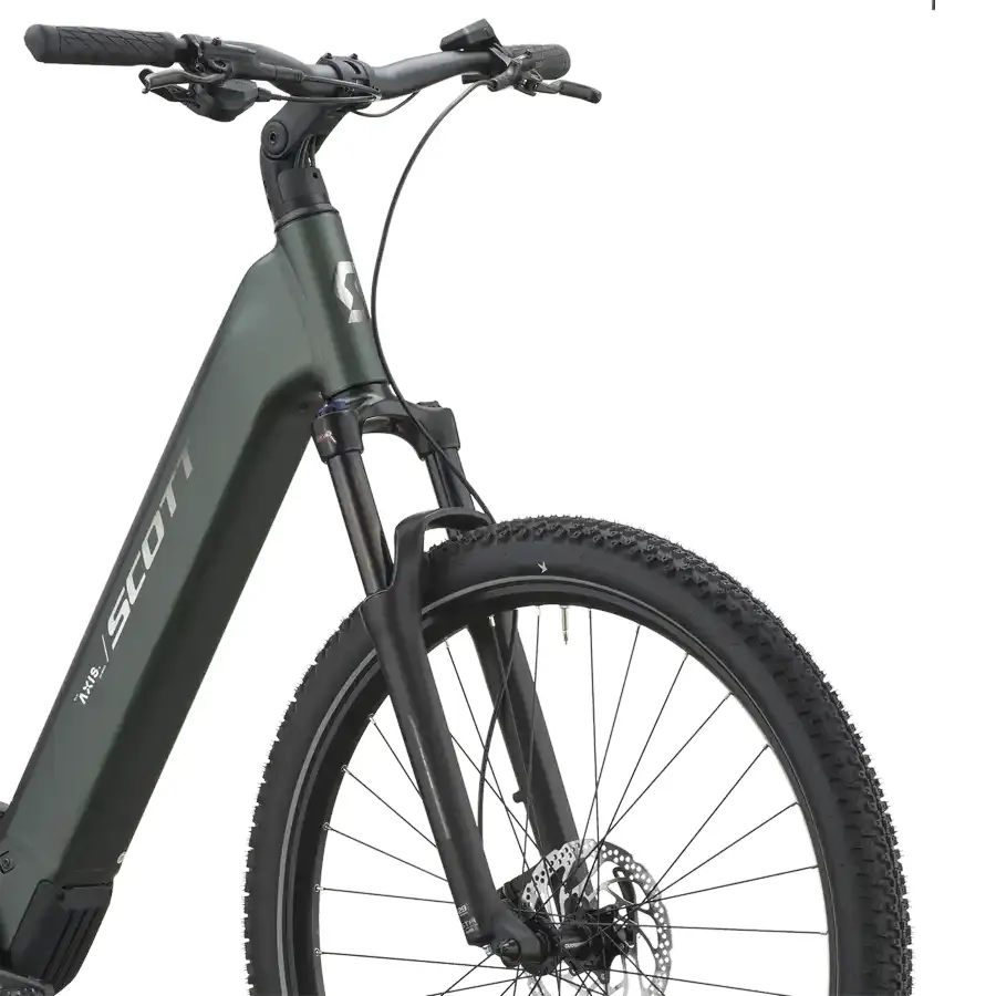 SCOTT AXIS 40 WAVE: SUV elétrica com foco em autonomia e conforto, para ir mais longe em passeios, deslocações e caminhos variados. Boa para pedalar mais vezes.