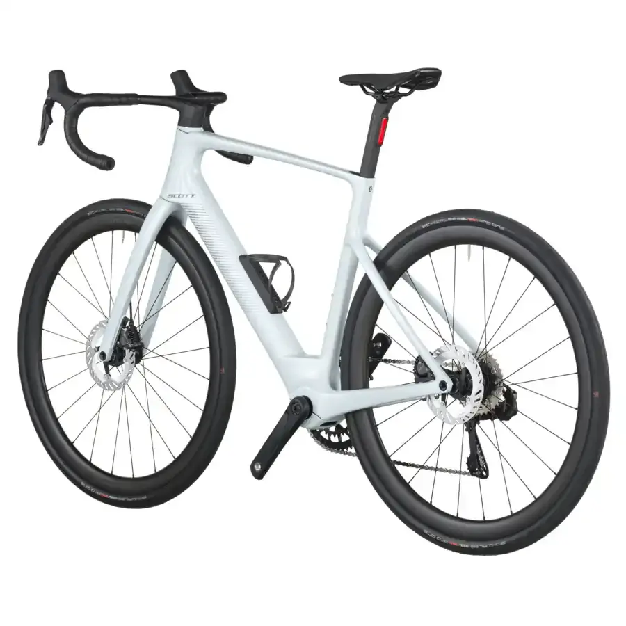 A Bicicleta Elétrica SCOTT Fastlane 10 tem bateria interna até 290 Wh, Quadro em Carbono HMX e transmissão Shimano Ultegra Di2 Disc 24 VL.