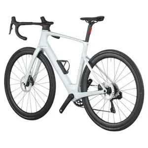 A Bicicleta Elétrica SCOTT Fastlane 10 tem bateria interna até 290 Wh, Quadro em Carbono HMX e transmissão Shimano Ultegra Di2 Disc 24 VL.