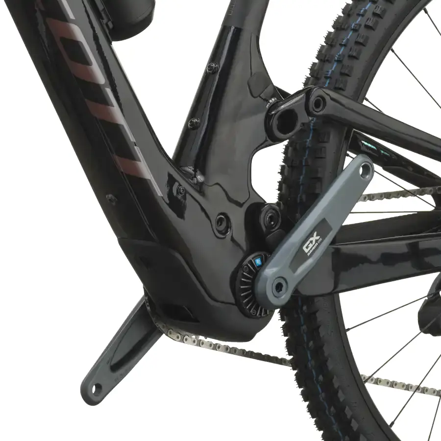 BICICLETA ELÉTRICA SCOTT LUMEN 900 SCOTT LUMEN 900: e-MTB leve para prolongar a volta sem perder sensação de bicicleta, assistência natural e fruição. Sensação fluida, simples e envolvente.