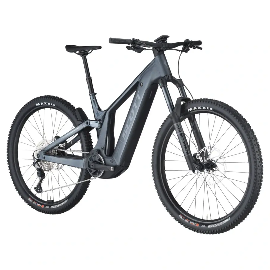 BICICLETA ELÉTRICA SCOTT PATRON 920 ALUMÍNIO A Bicicleta Elétrica SCOTT Patron 920 tem Transmissão Shimano Deore de 12VL e Motor Bosch Performance CX com bateria até 800Wh.