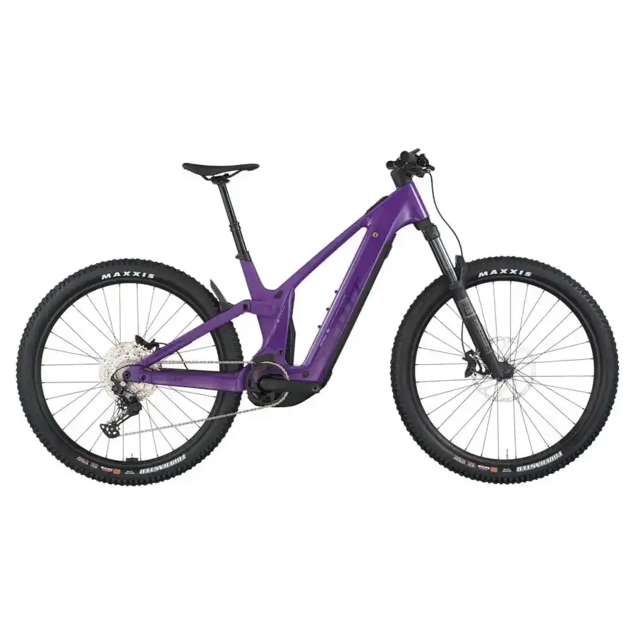 A Bicicleta Elétrica SCOTT Patron 920 tem Quadro em Carbono e Triângulo Alloy, Transmissão Shimano Deore 12 VL e Motor Bosch CX com bateria até 800Wh.