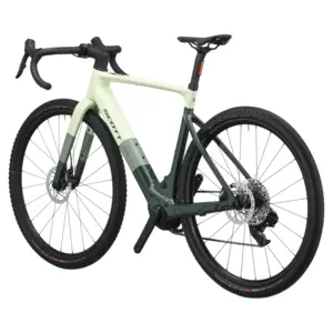 BICICLETA ELÉTRICA SCOTT SOLACE GRAVEL 30 SCOTT SOLACE GRAVEL 30: e-gravel com foco em assistência discreta e conforto, para ir mais longe em estrada e gravel com sensação natural. Mais controlo.
