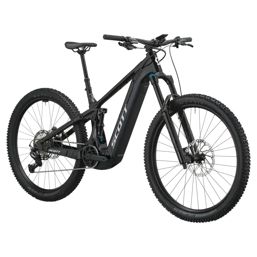 SCOTT STRIKE 10: e-MTB confortável com foco em tração e confiança, para trilhos, passeios longos e terreno misto com apoio elétrico. Boa para pedalar mais.