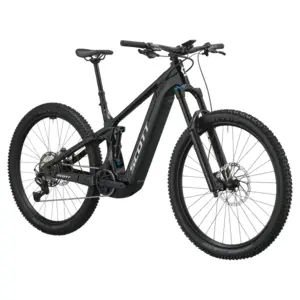 SCOTT STRIKE 10: e-MTB confortável com foco em tração e confiança, para trilhos, passeios longos e terreno misto com apoio elétrico. Boa para pedalar mais.