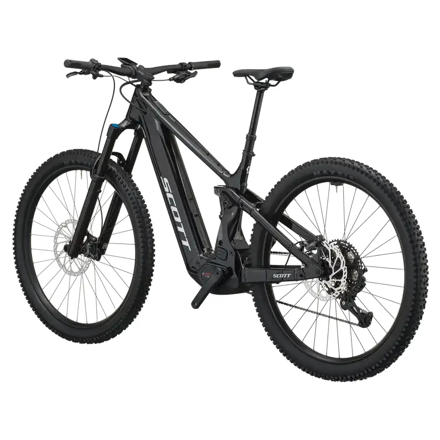 SCOTT STRIKE 10: e-MTB confortável com foco em tração e confiança, para trilhos, passeios longos e terreno misto com apoio elétrico. Boa para pedalar mais.