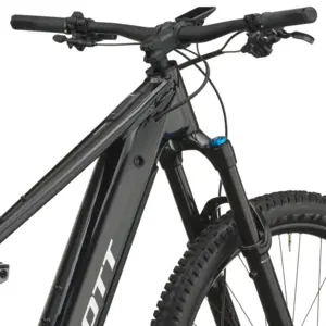 SCOTT STRIKE 10: e-MTB confortável com foco em tração e confiança, para trilhos, passeios longos e terreno misto com apoio elétrico. Boa para pedalar mais.