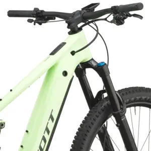 SCOTT STRIKE 10: e-MTB confortável com foco em tração e confiança, para trilhos, passeios longos e terreno misto com apoio elétrico. Boa para pedalar mais.