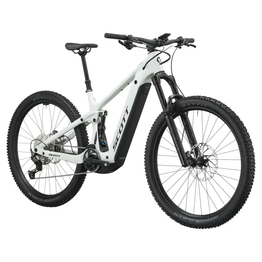 SCOTT STRIKE 20: e-MTB confortável com foco em tração e confiança, para trilhos, passeios longos e terreno misto com apoio elétrico. Boa para pedalar mais.