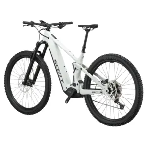 SCOTT STRIKE 20: e-MTB confortável com foco em tração e confiança, para trilhos, passeios longos e terreno misto com apoio elétrico. Boa para pedalar mais.