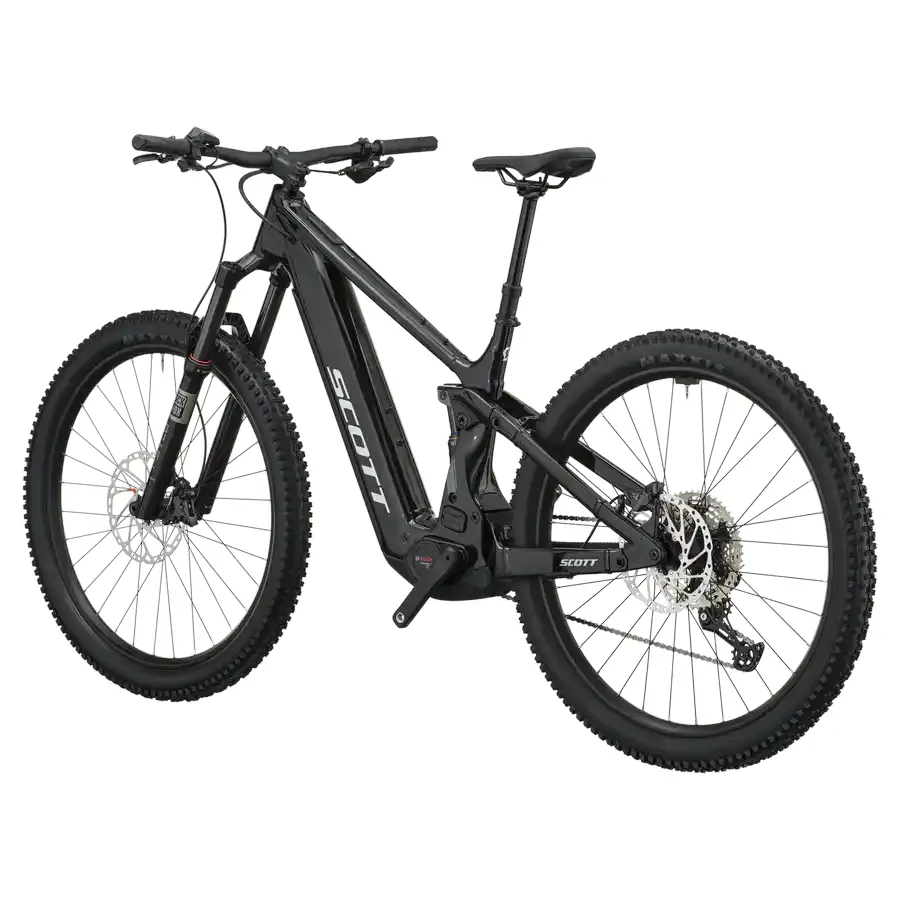 SCOTT STRIKE 30: e-MTB confortável com foco em tração e confiança, para trilhos, passeios longos e terreno misto com apoio elétrico. Boa para pedalar mais.