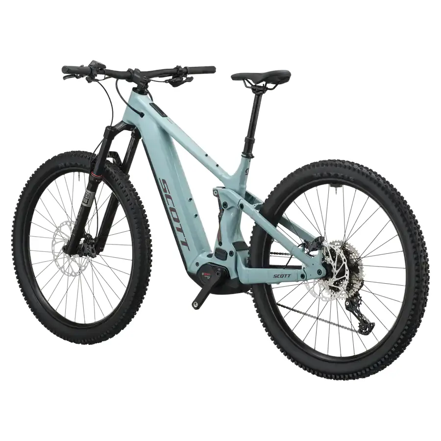 SCOTT STRIKE 30: e-MTB confortável com foco em tração e confiança, para trilhos, passeios longos e terreno misto com apoio elétrico. Boa para pedalar mais.