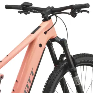 SCOTT STRIKE 30: e-MTB confortável com foco em tração e confiança, para trilhos, passeios longos e terreno misto com apoio elétrico. Boa para pedalar mais.