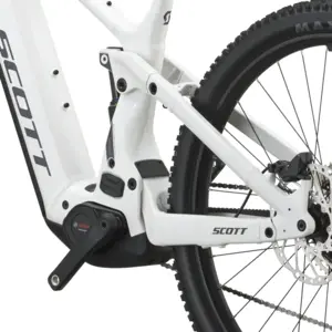 SCOTT STRIKE 40: e-MTB confortável com foco em tração e confiança, para trilhos, passeios longos e terreno misto com apoio elétrico. Boa para pedalar mais.