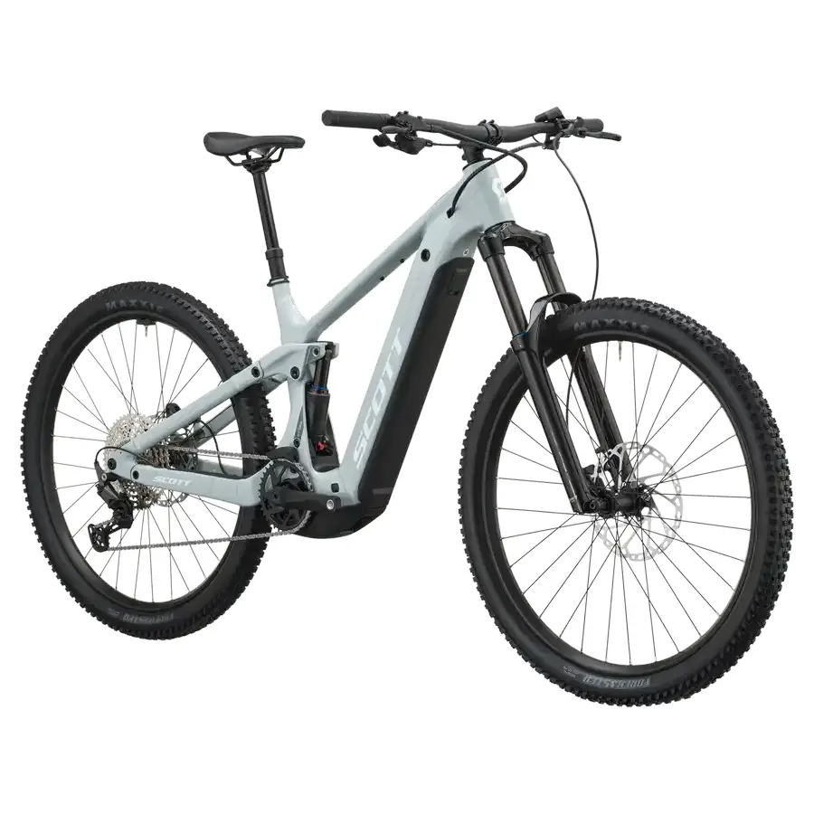 SCOTT STRIKE 40: e-MTB confortável com foco em tração e confiança, para trilhos, passeios longos e terreno misto com apoio elétrico. Boa para pedalar mais.