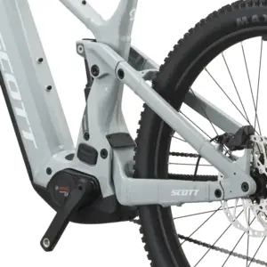 SCOTT STRIKE 40: e-MTB confortável com foco em tração e confiança, para trilhos, passeios longos e terreno misto com apoio elétrico. Boa para pedalar mais.