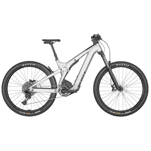 A Bicicleta Elétrica SCOTT Strike eRIDE 920 EVO tem motor Bosch CX, suspensão RockShox 35 TK 150mm e transmissão SRAM SX-NX Eagle.