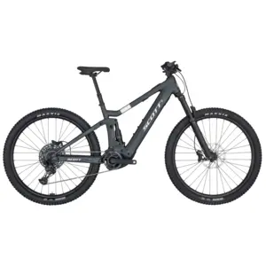 BICICLETA ELÉTRICA SCOTT STRIKE ERIDE 930 BLACK A Bicicleta Elétrica SCOTT Strike eRIDE 930 Black tem Suspensão Marzocchi Z2 Air, SRAM SX-NX Eagle de 12VL e Bateria PowerTube 625Wh.