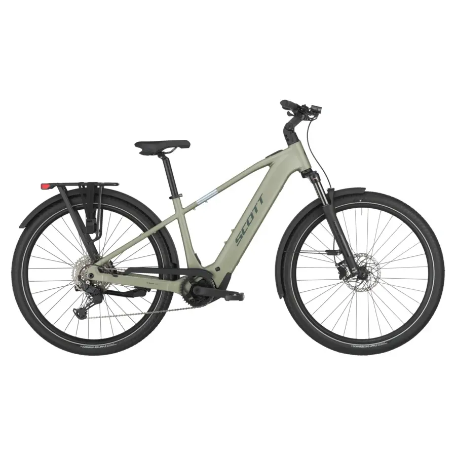 A Bicicleta Elétrica SCOTT Sub 30  foi desenvolvida com uma geometria trekking desportiva que se encaixa na perfeição para passeios de todas as distâncias.