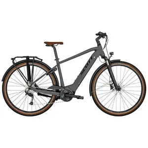 Descubra a Bicicleta Elétrica SCOTT Sub Active eRIDE 20 MEN, a companheira perfeita para a cidade, tem motor Bosch, bateria de 400 Wh e transmissão Shimano.